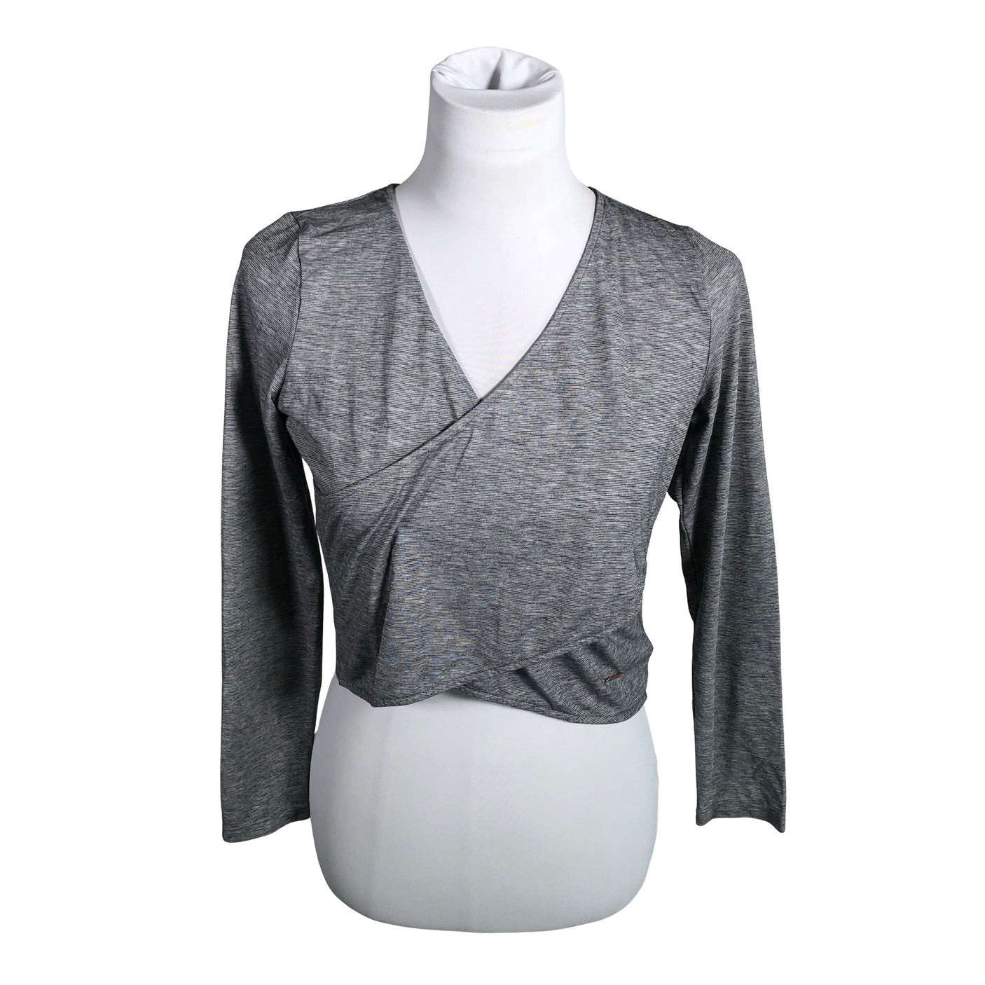 Unisex Yvette - Sports shirt, long sleeve, size 36 - Gray (1)