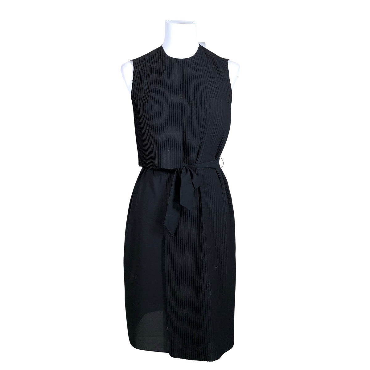 Unisex &Other Stories - Schiffon dress, size 34 - Black (1)
