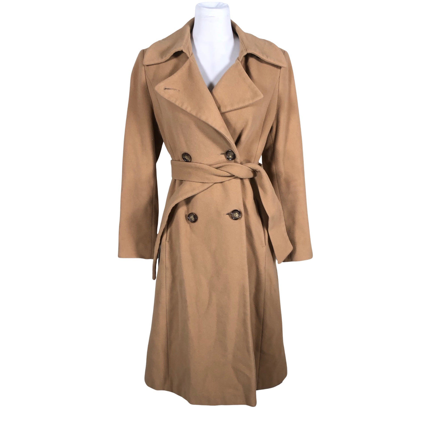 Unisex Dixi Coat - Wool coat, size 36 - Beige (1)