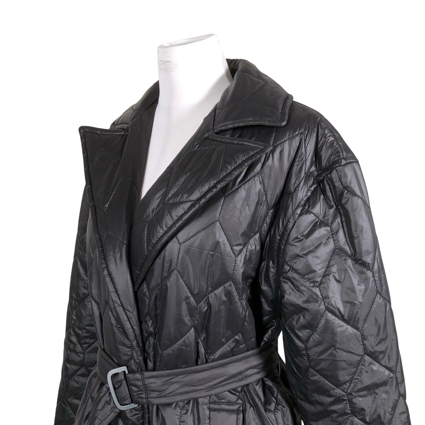 Unisex 2NDDAY - Quilted jacket, size 38 - Black (2)
