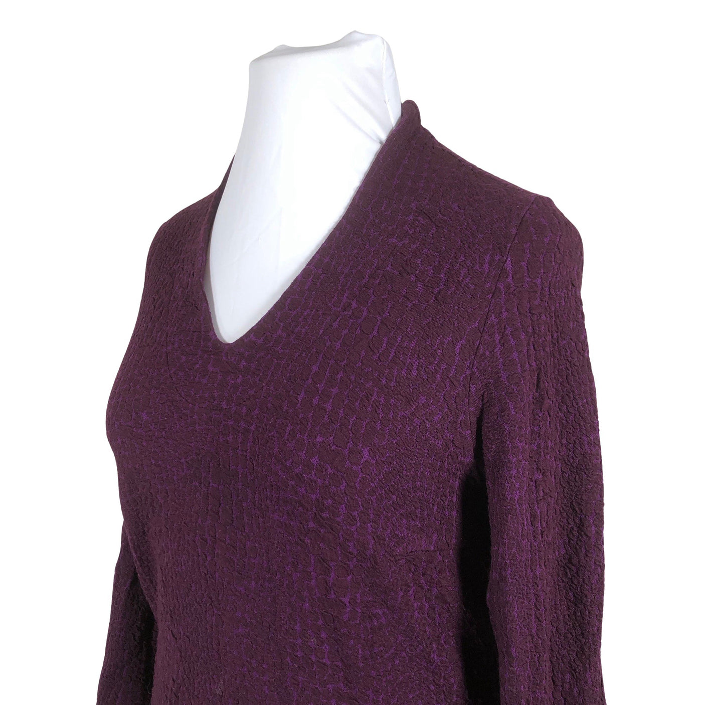 Unisex Aino - Tricot tunic, size 42 - Violet (2)