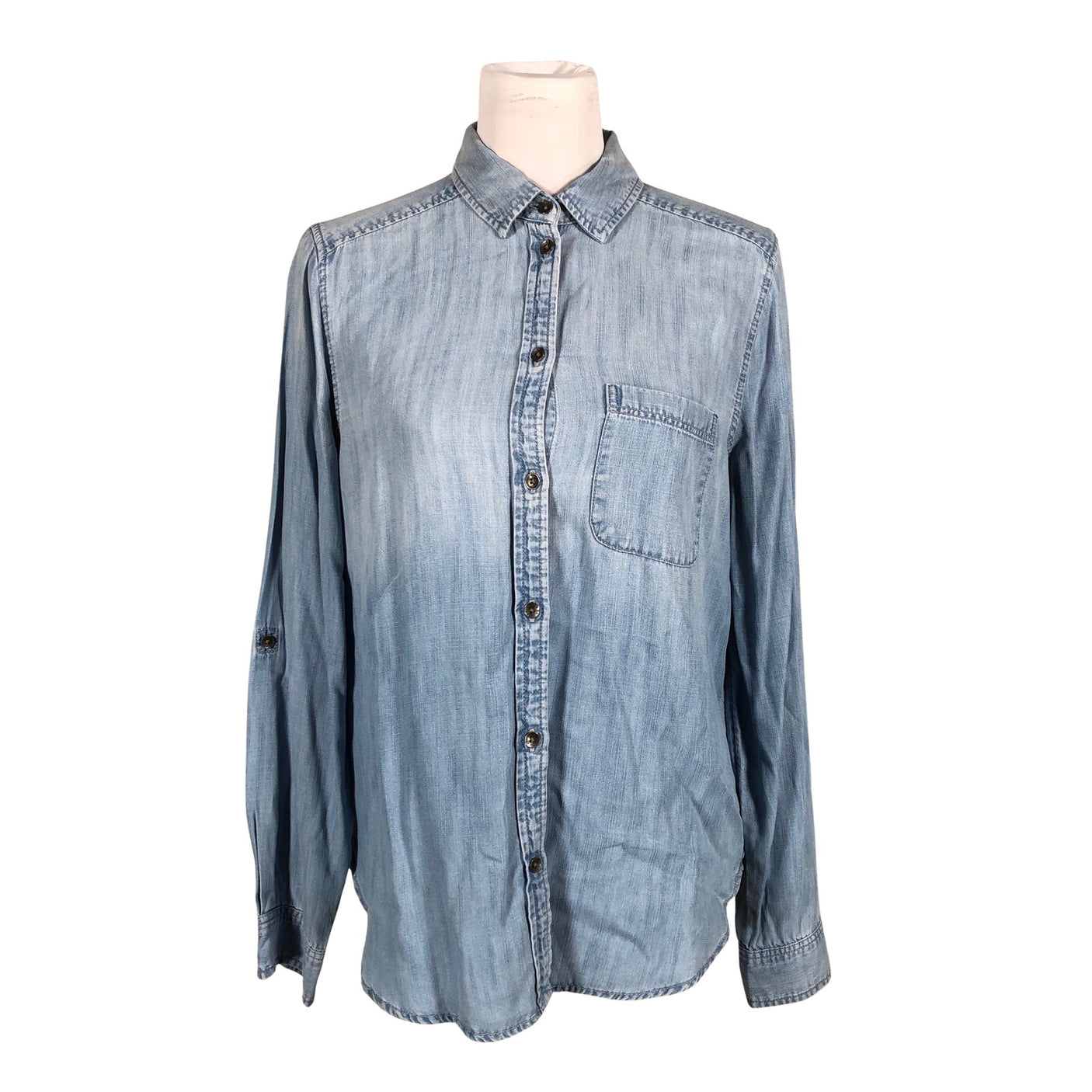 Unisex American Eagle Outfitters - Denim shirt, size 38 - Light blue (1)