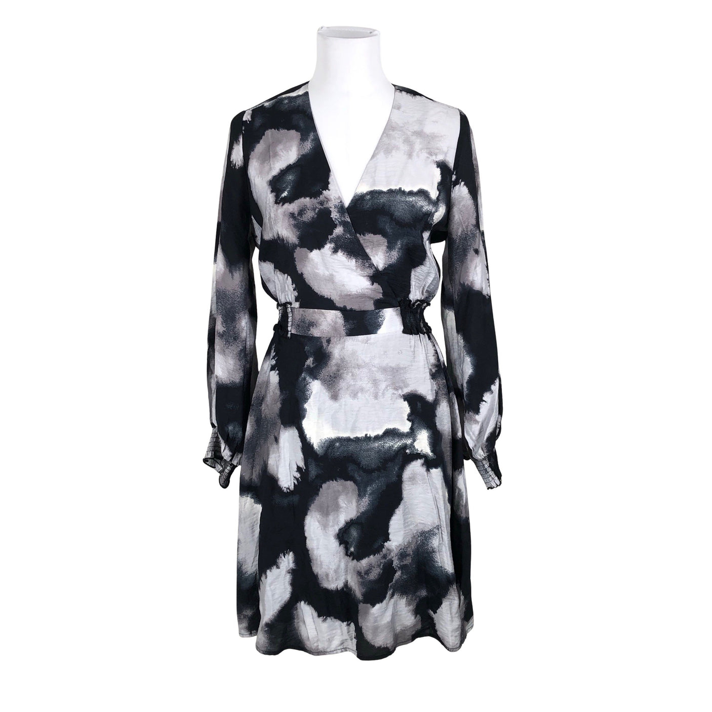 Unisex InWear - Schiffon dress, size 36 - Gray (1)
