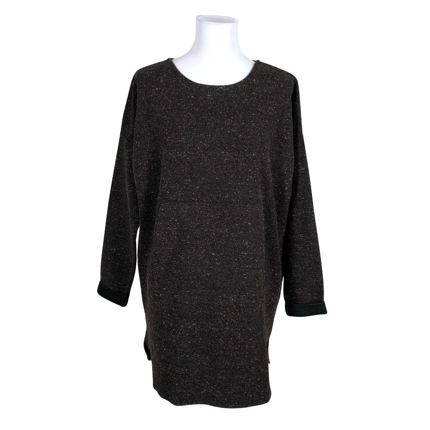 Unisex J.A.P - Knit tunic, size 40 - Brown (1)