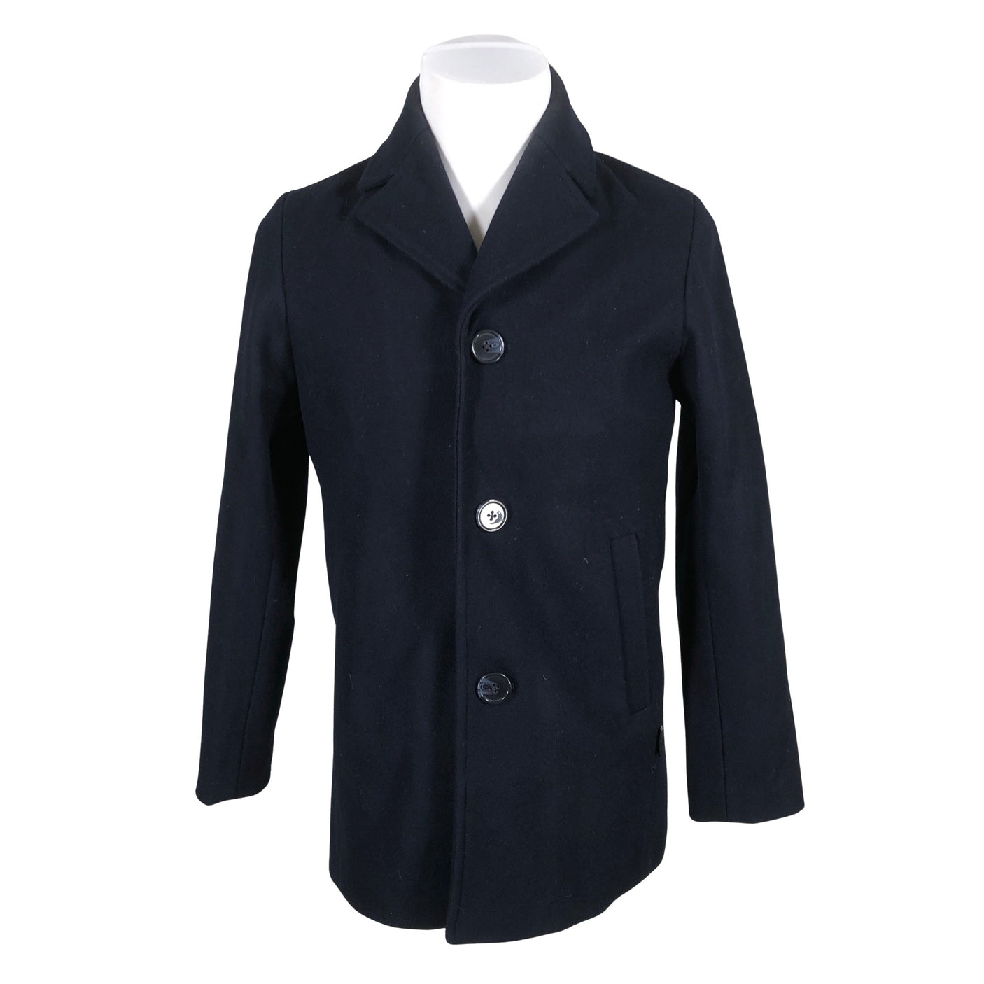 Unisex Makia - Wool coat, size S - Blue (1)