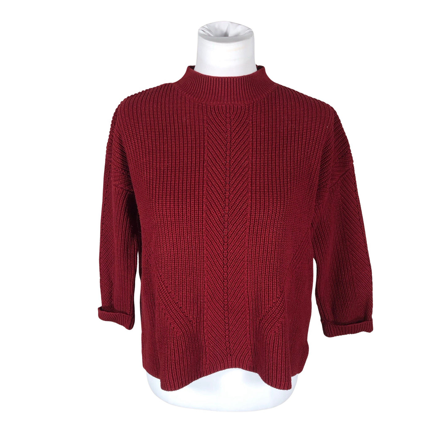 Unisex Esprit - Sweater, size 38 - Wine red (1)