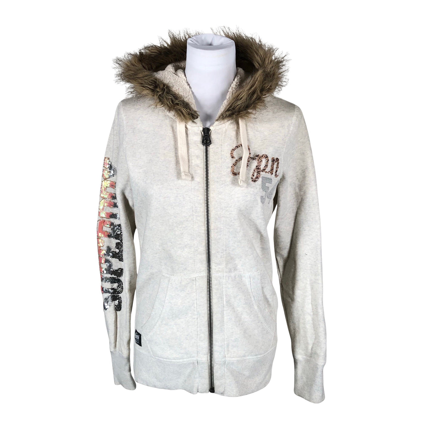 Unisex Superdry - Hoodie, size 38 - Gray
