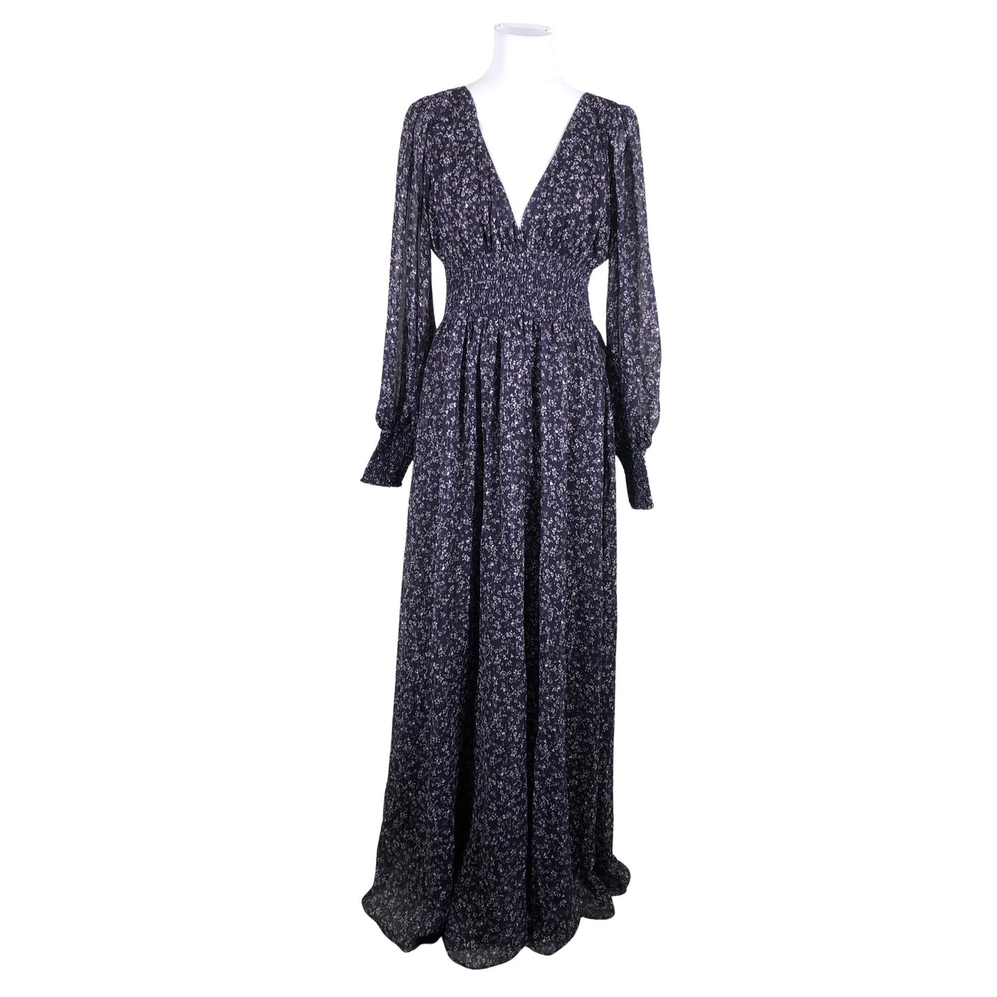 Unisex Goddiva London - Maxi dress, size 40 - Violet (1)