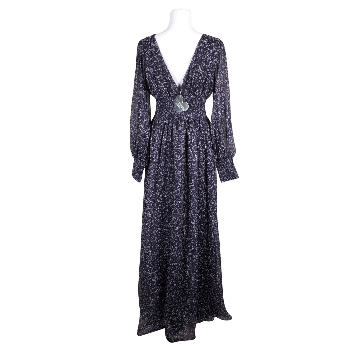 Unisex Goddiva London - Maxi dress, size 40 - Violet (3)