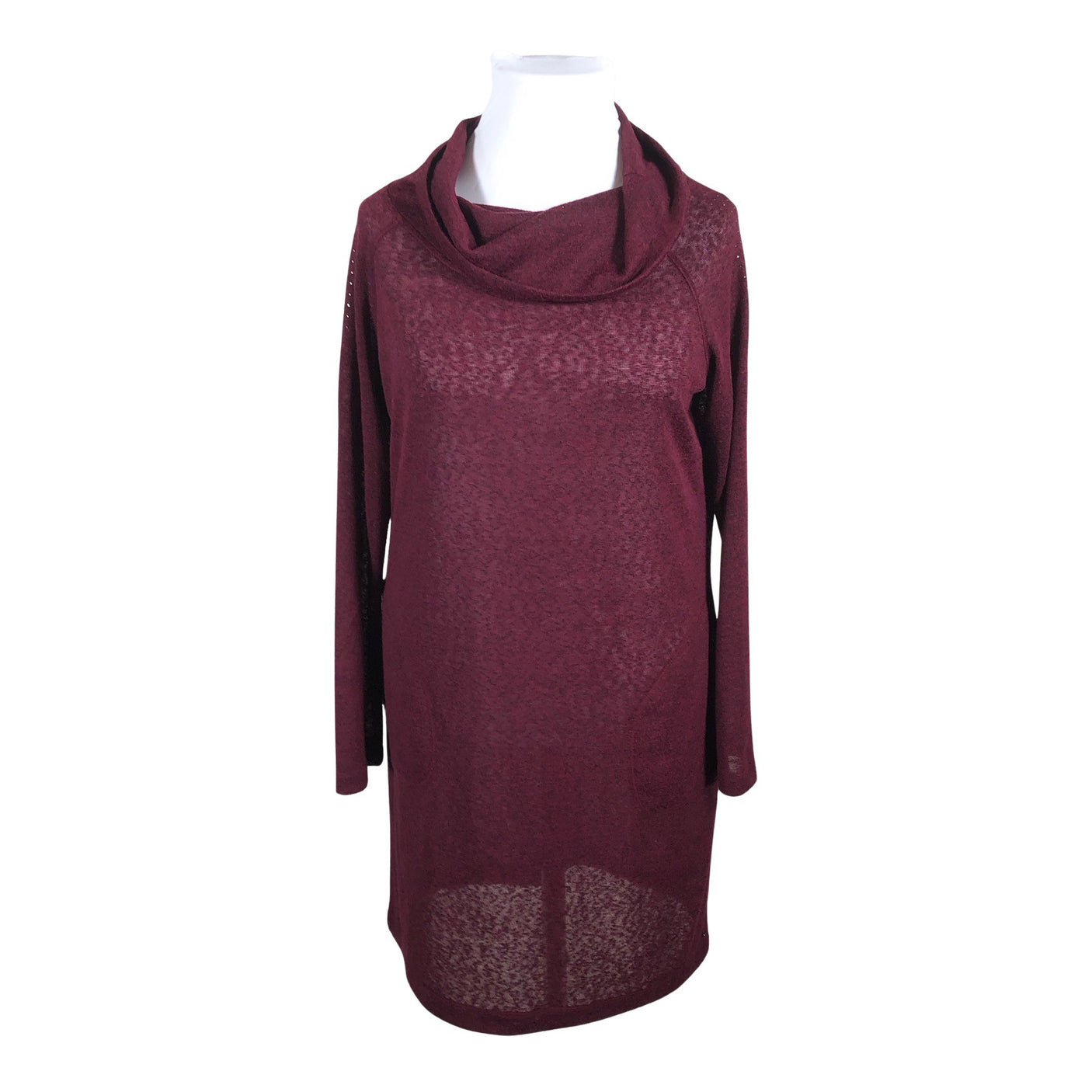 Unisex Luhta - Knit dress, size 42 - Wine red (1)