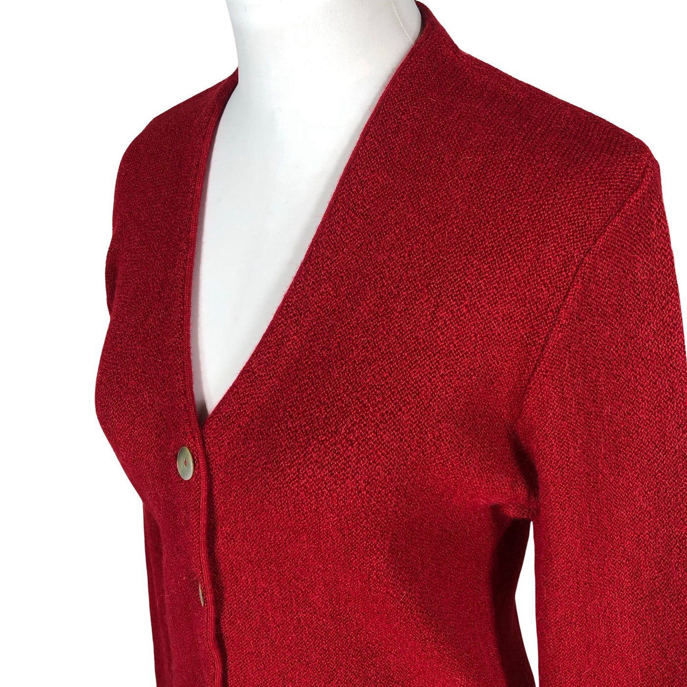 Unisex Kuna - Cardigan, size 38 - Red (3)