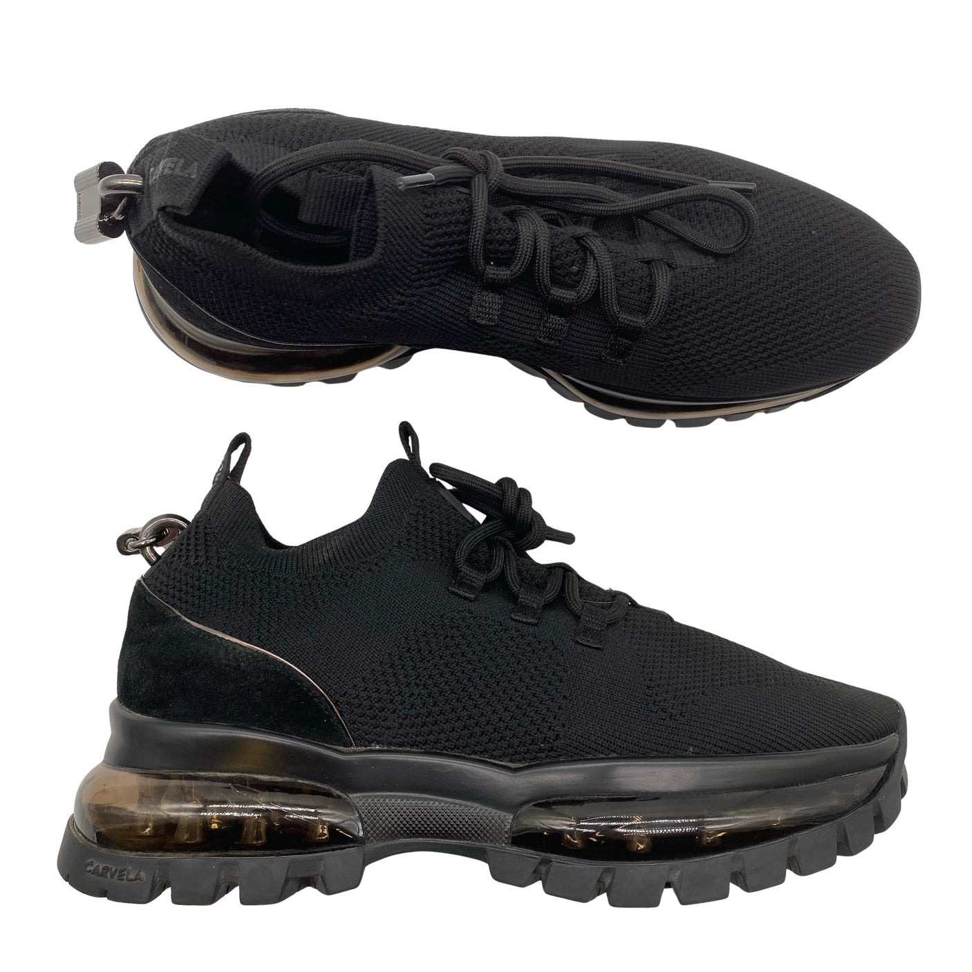 Unisex Carvela - Sneakers, size 37 - Black (1)