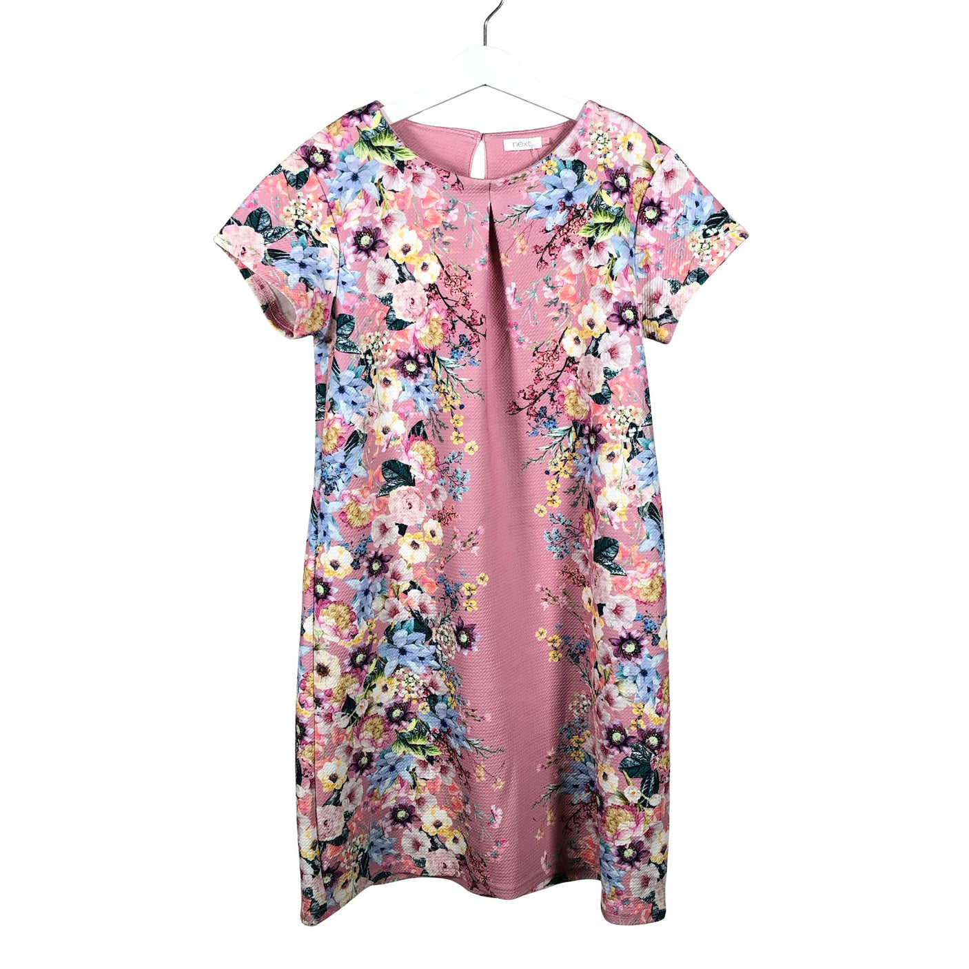 Unisex Next - Tricot dress, size 146 - 152 - Light pink (1)