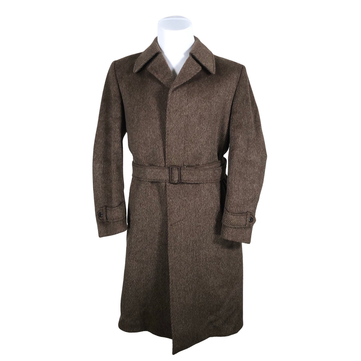 Unisex M.R Roman - Wool coat, size L - Brown (1)
