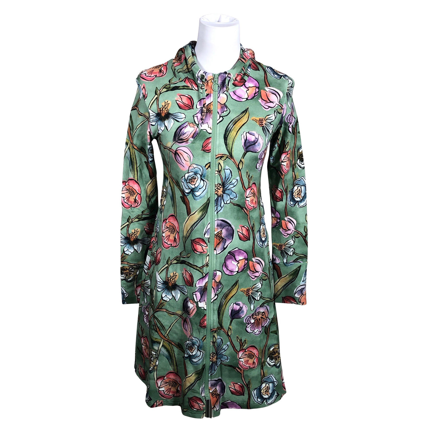 Unisex Versonpuoti - Sweatshirt dress, size 36 - Green (1)