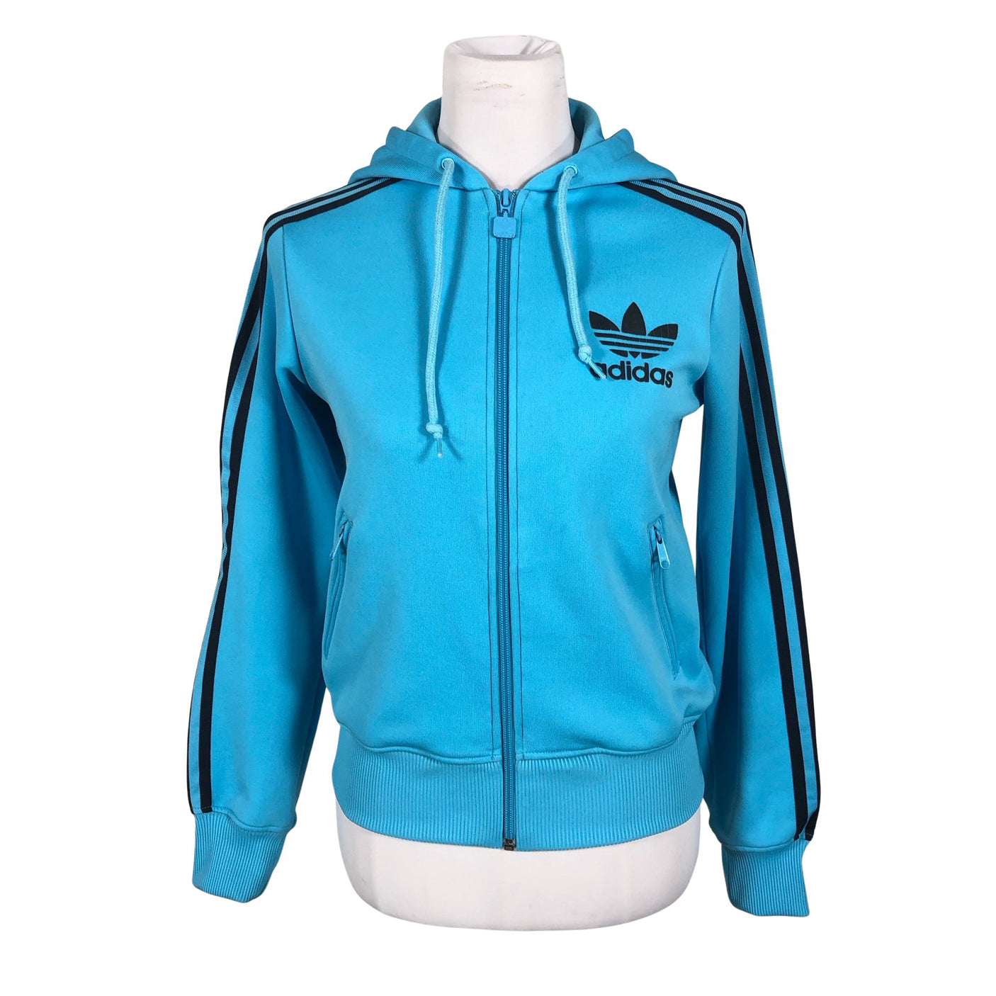 Unisex Adidas - Hoodie, size 38 - Turquoise (1)