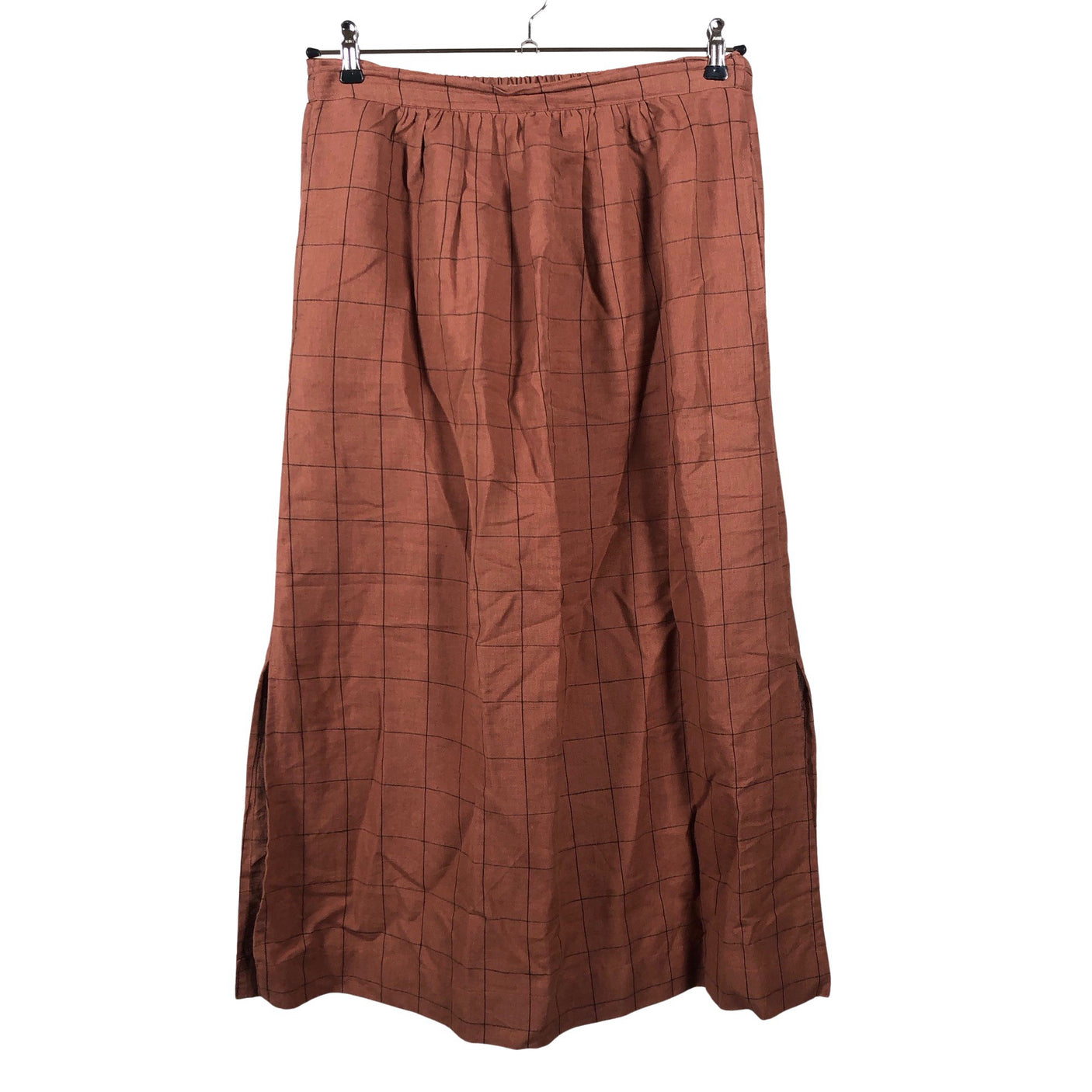 Unisex Indi & Cold - Fabric skirt, size 40 - Brown (1)