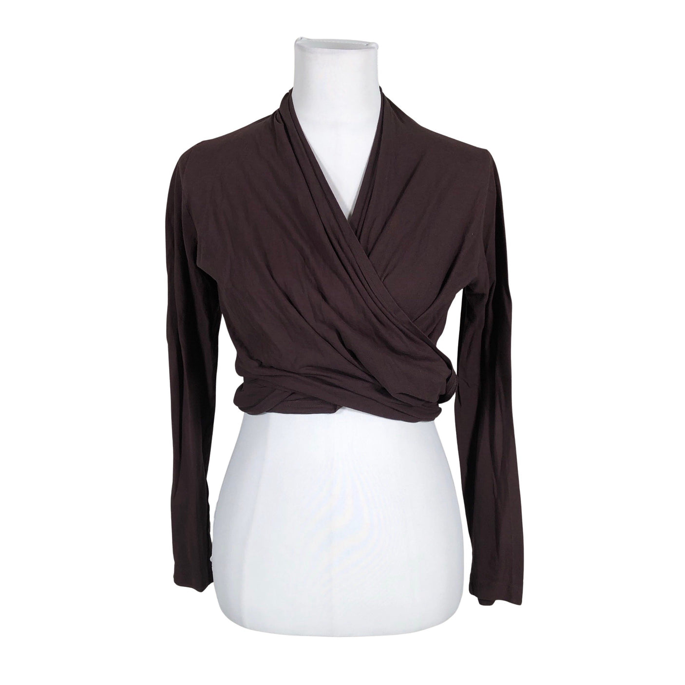 Unisex Sandwich - Cardigan, size 38 - Brown (1)