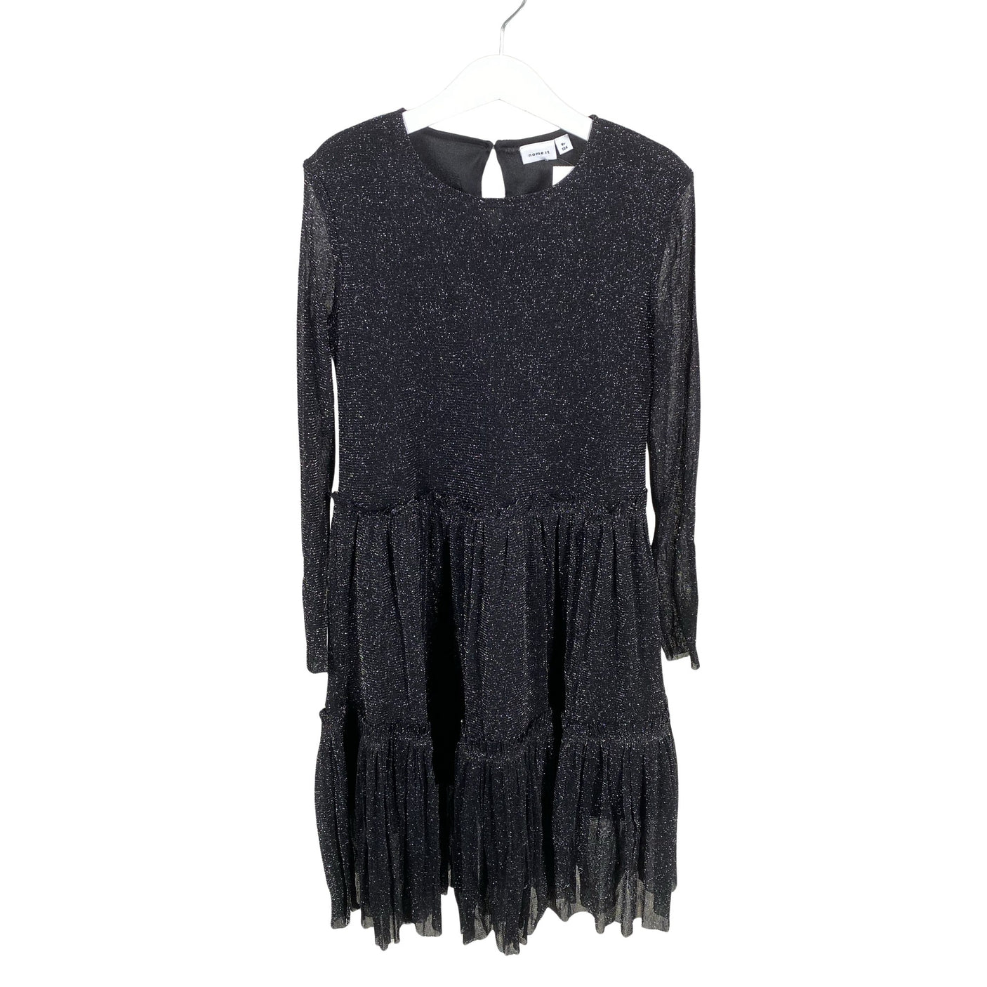 Unisex Name It - Party dress, size 128 - 134 - Black (1)