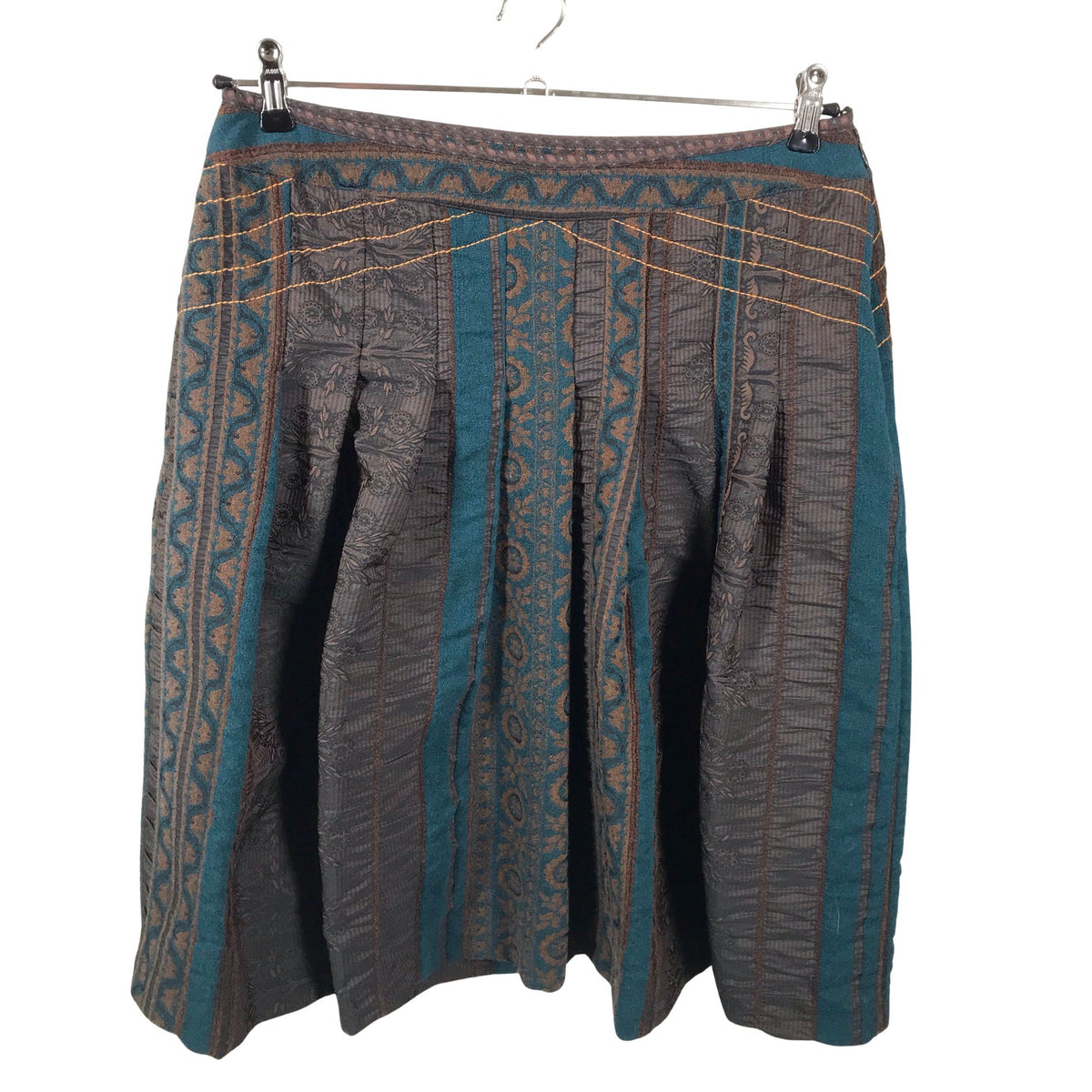 Unisex Bandolera - Fabric skirt, size 40 - Brown (1)