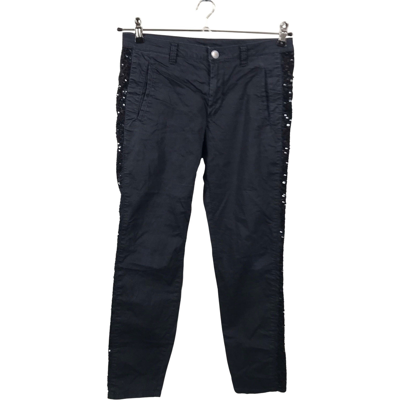 Unisex Benetton - Slacks, size 36 - Black (1)