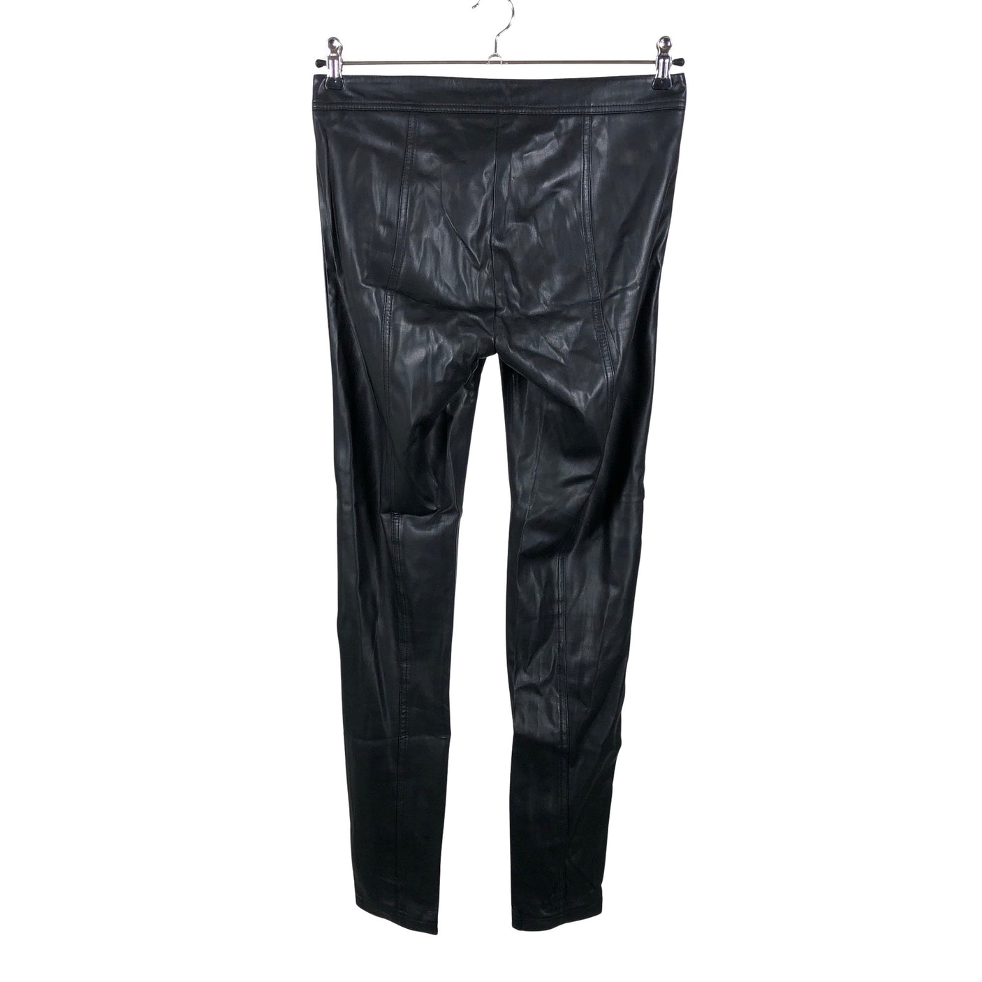 Unisex Esprit - Leather pants, size 38 - Black (2)
