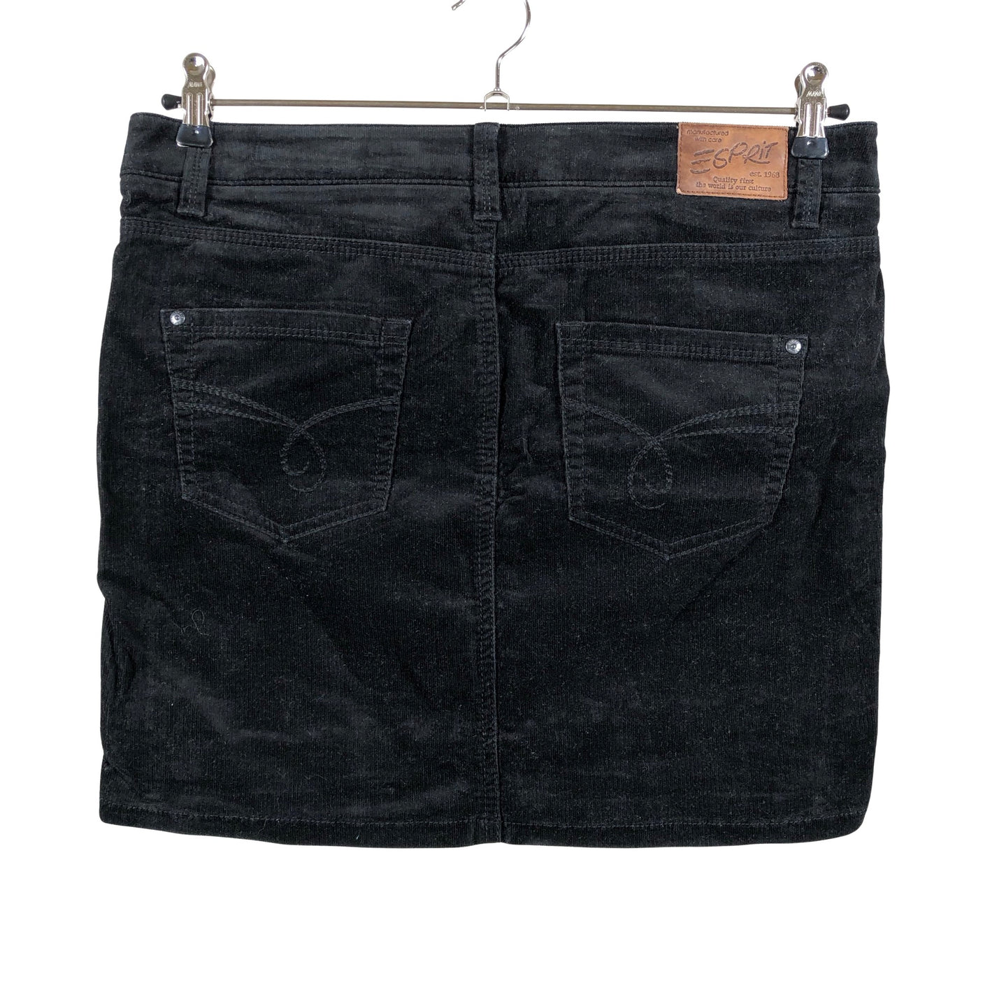 Unisex Esprit - Fabric skirt, size 38 - Black (2)