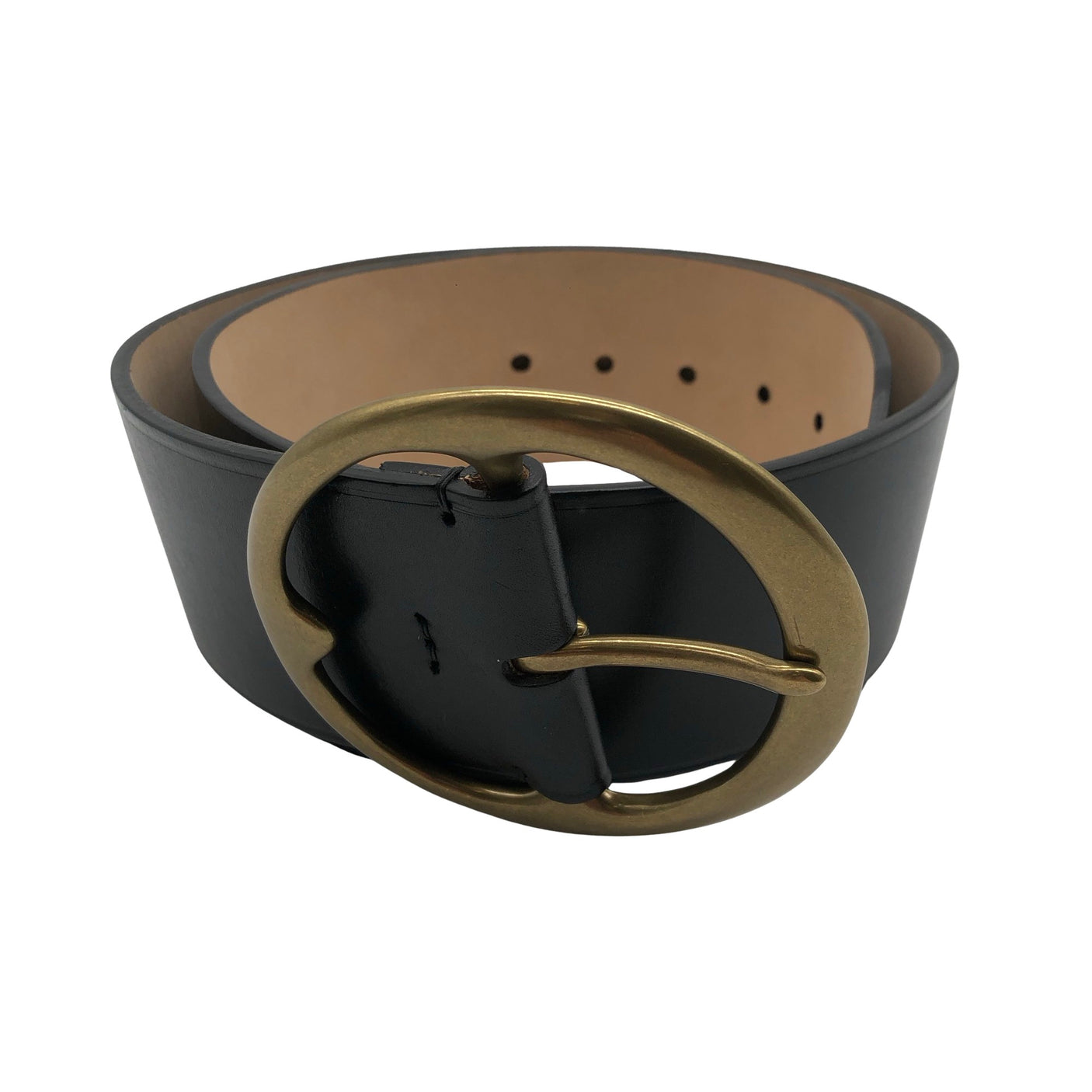 Unisex Polo Ralph Lauren - Leather belt, size Ei kokoa - Black (1)