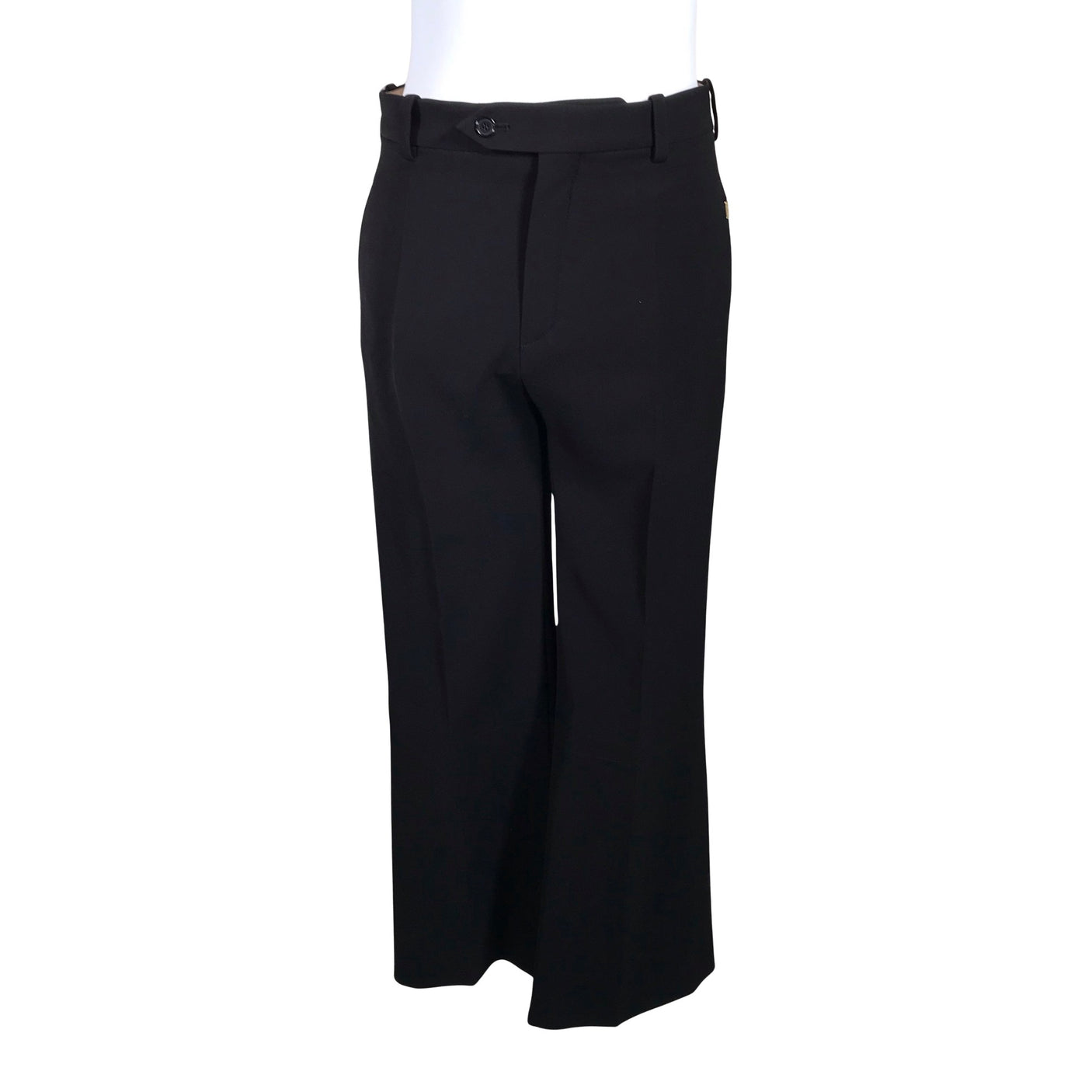Unisex Chloé - Straight leg trousers, size 36 - Black (1)