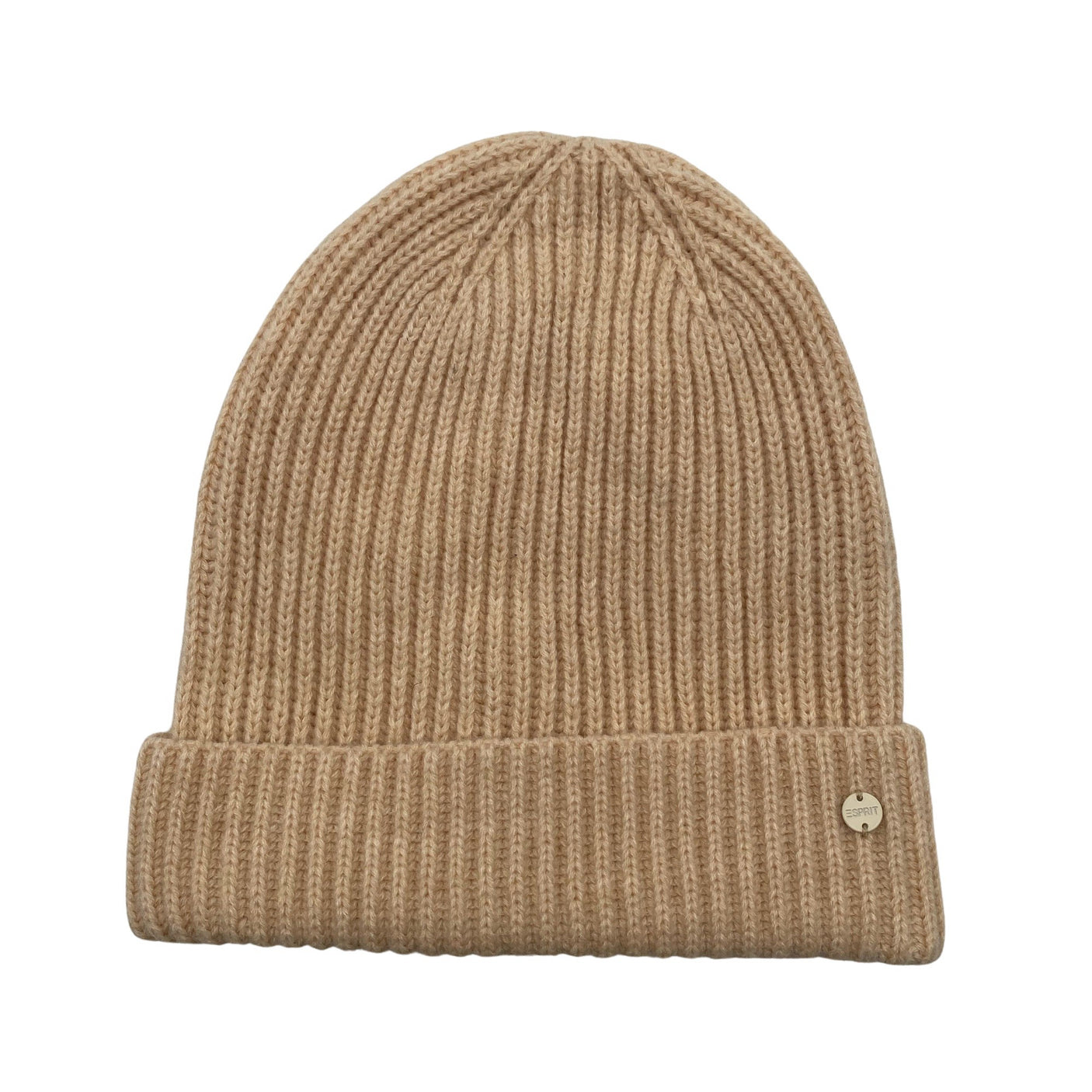 Unisex Esprit - Winter beanie, size 52 - 54 cm - Beige (1)