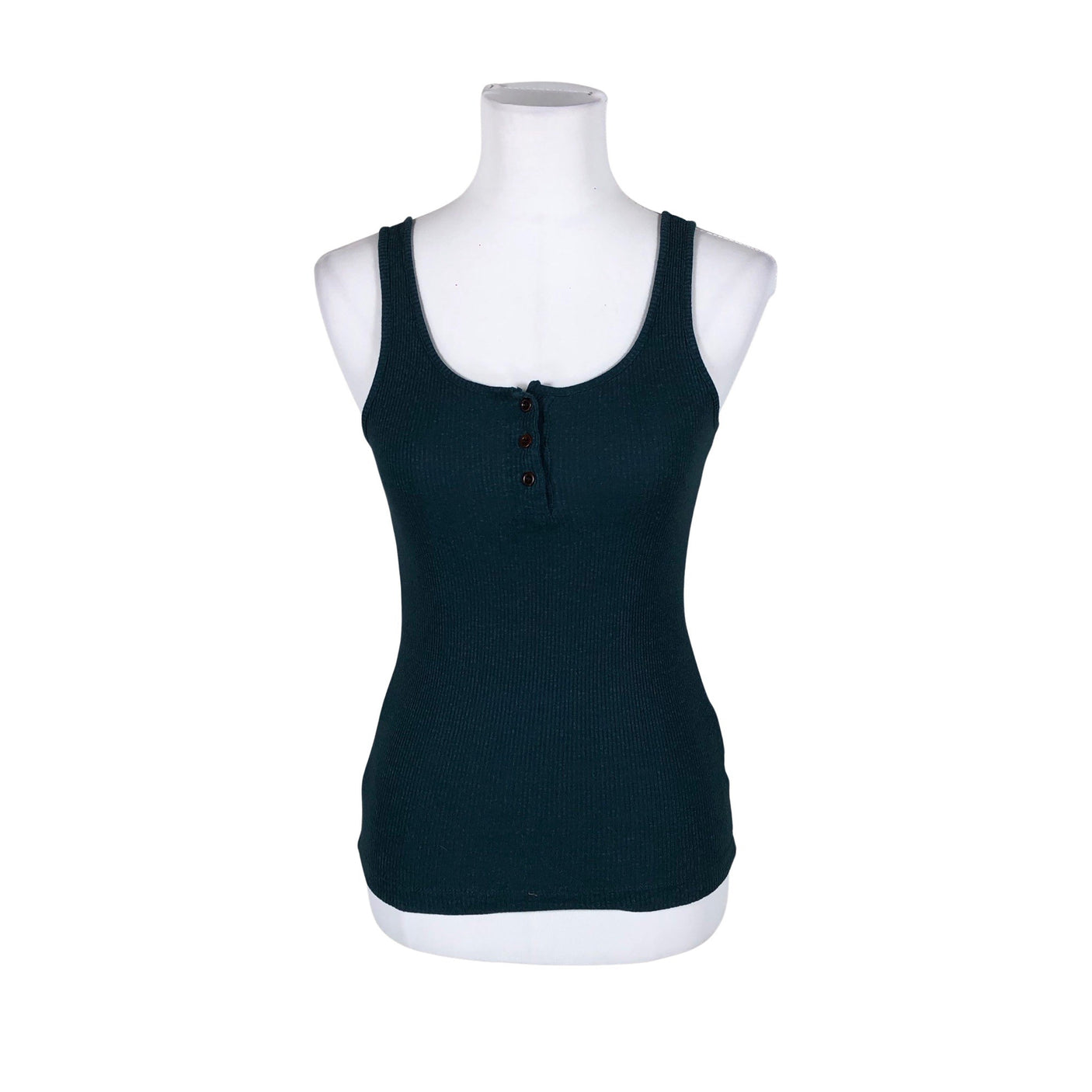 Unisex Twothirds - Tricot tank top, size 34 - Blue (1)
