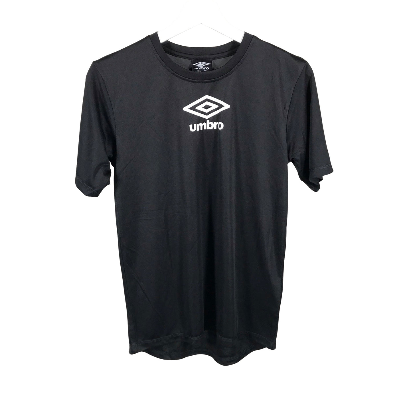Unisex Umbro - Sports shirt, short sleeve, size 158 - 164 - Black (1)