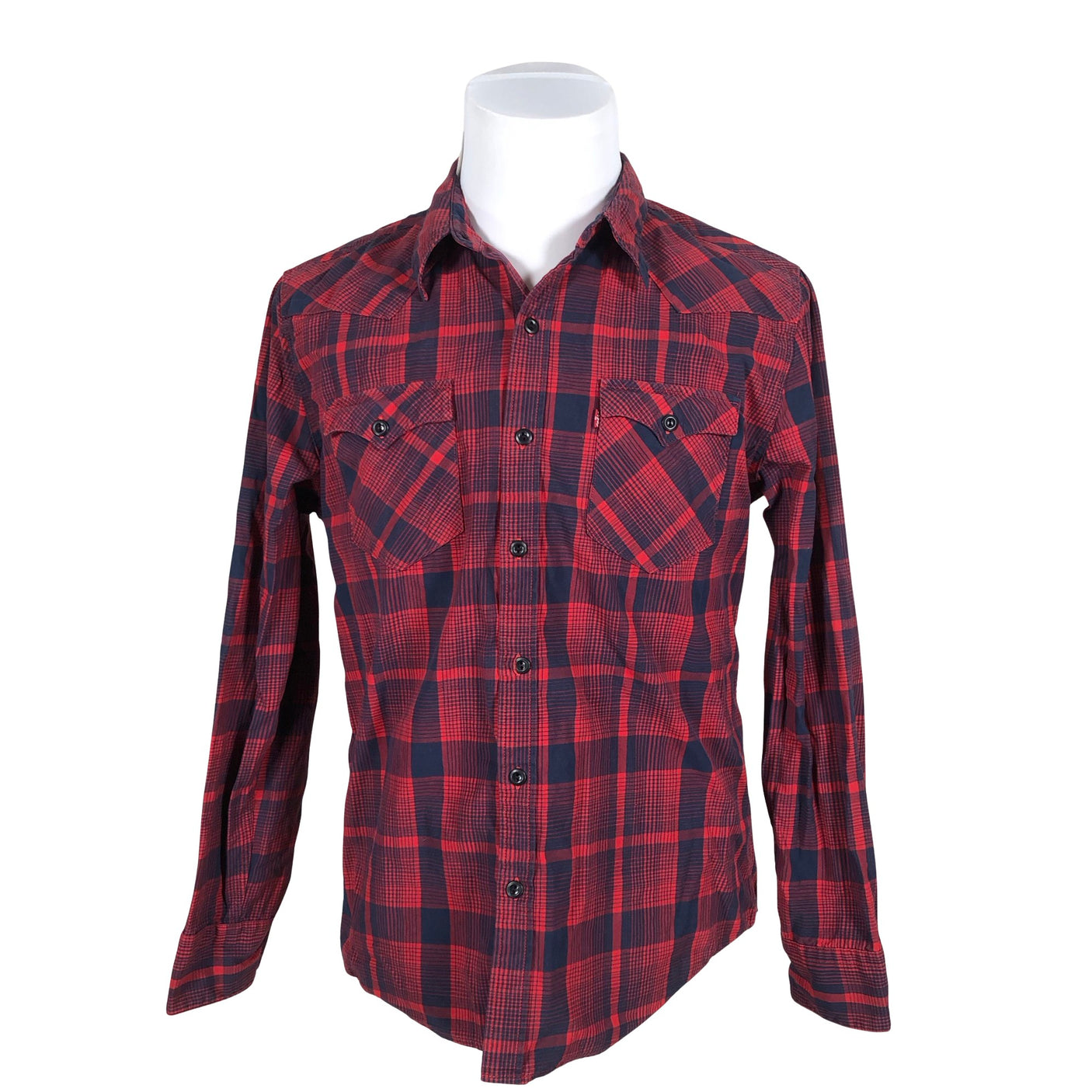 Unisex Levi's - Collared shirt, size L - Red (1)