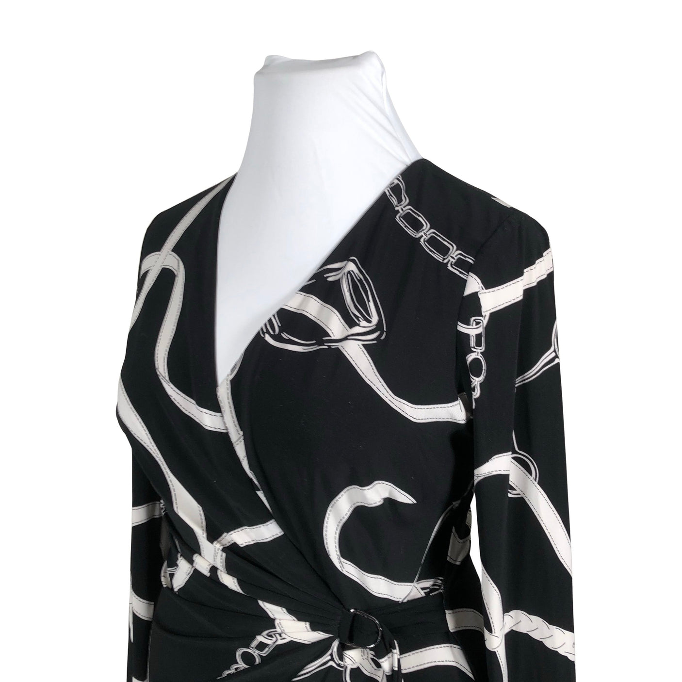 Unisex Lauren Ralph Lauren - Tricot dress, size 44 - Black (2)