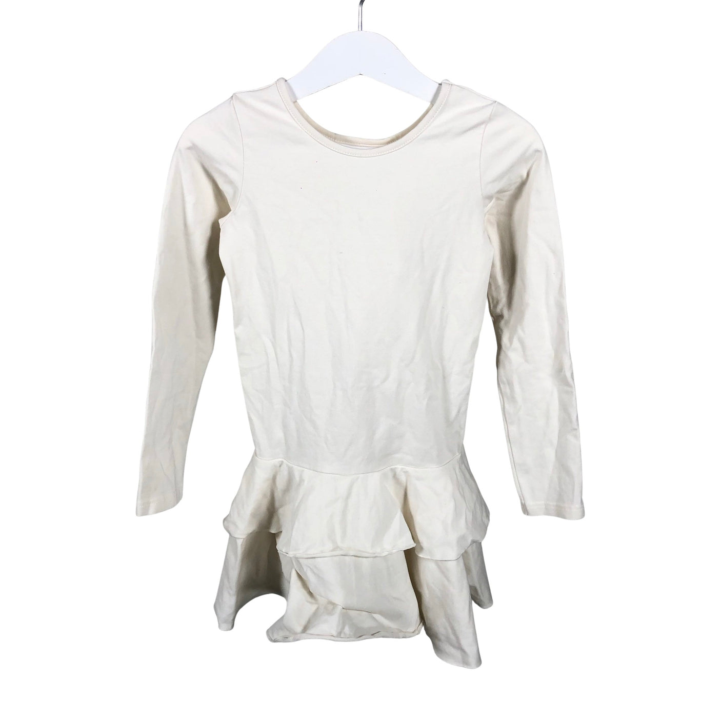 Unisex Gugguu - Tricot dress, size 104 - 110 - Natural white (1)