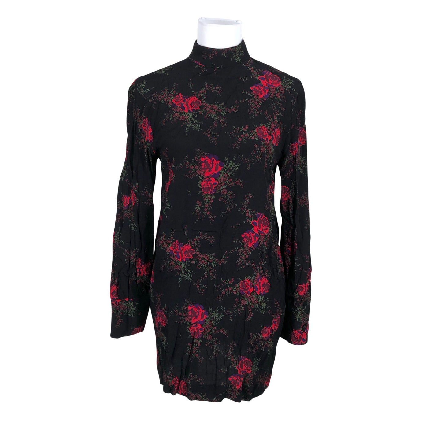 Unisex &Other Stories - Schiffon tunic, size 36 - Black (1)