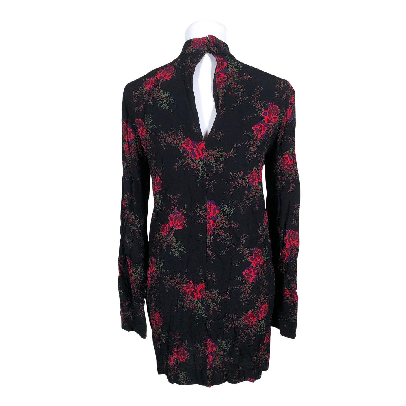 Unisex &Other Stories - Schiffon tunic, size 36 - Black (2)