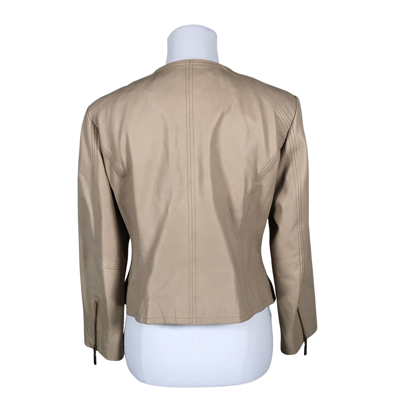 Unisex Andiata - Leather jacket, size 38 - Beige (3)