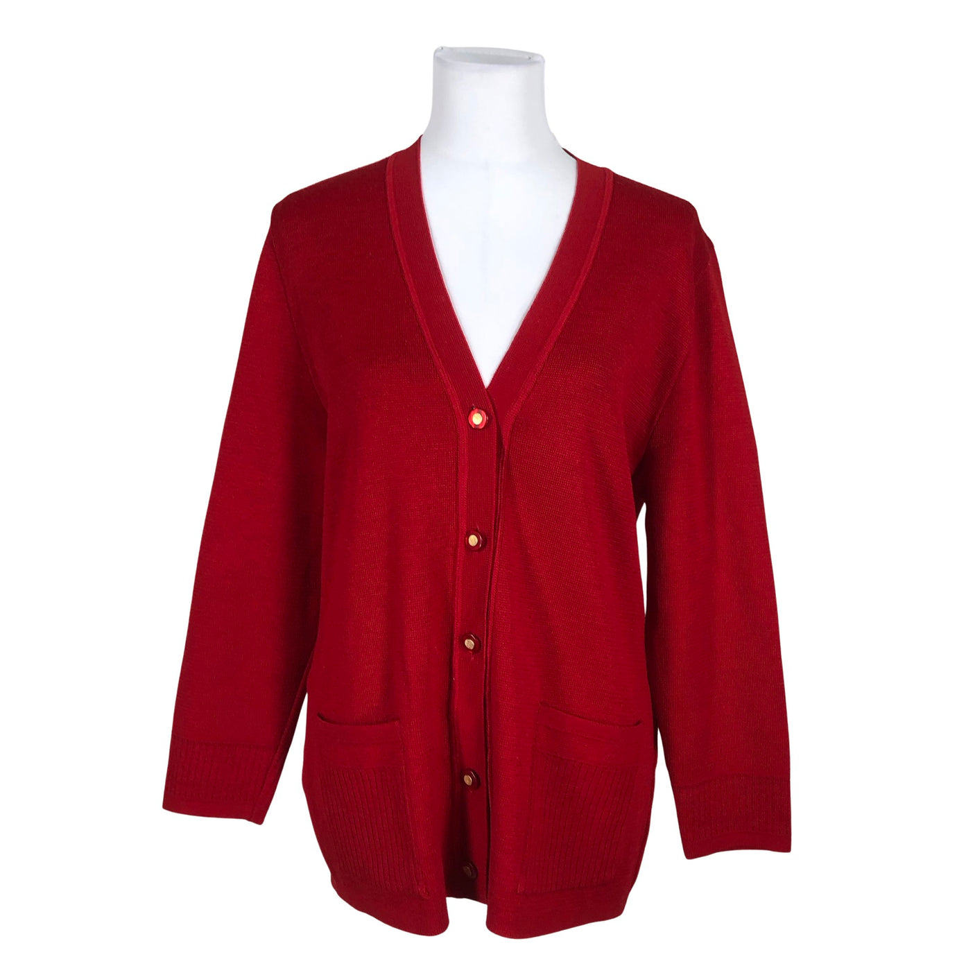 Unisex Janine Pauporte - Cardigan, size 40 - Red (1)
