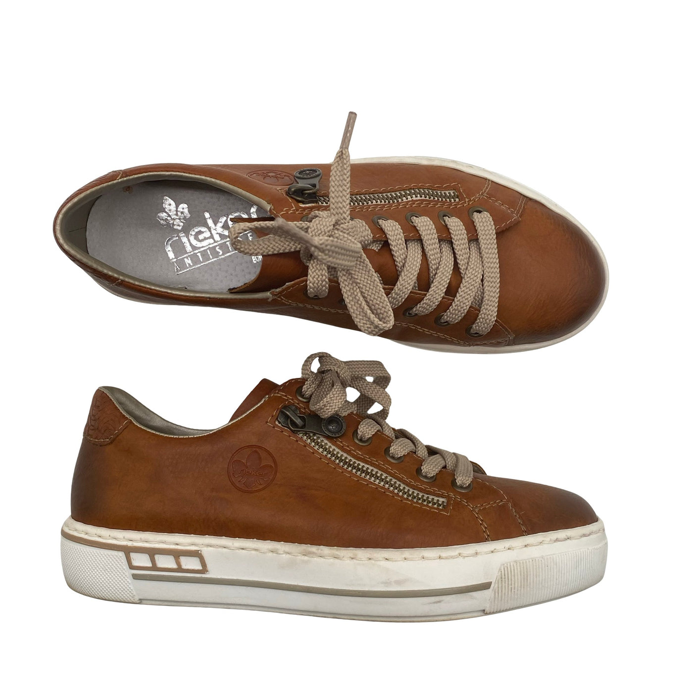 Unisex Rieker - Casual sneakers, size 38 - Brown (1)