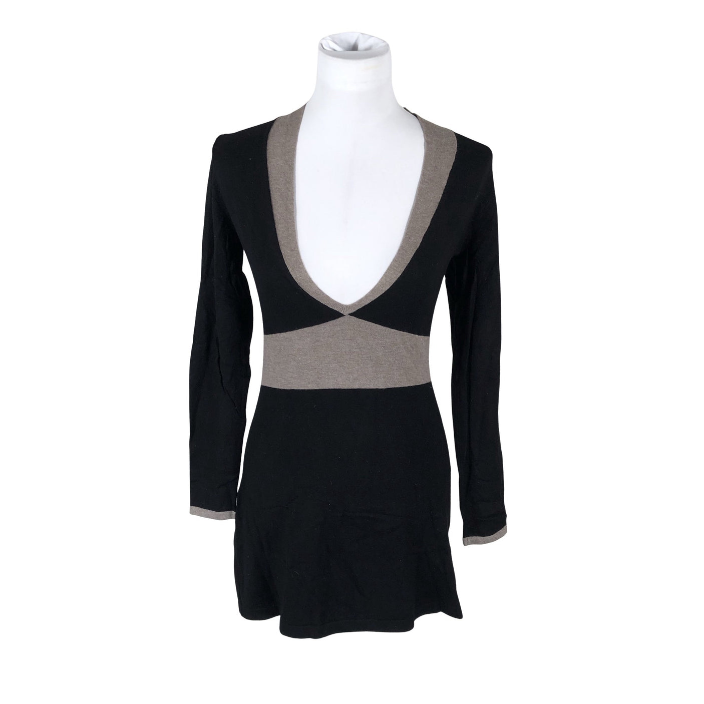 Unisex s.Oliver - Knit tunic, size 36 - Black (1)