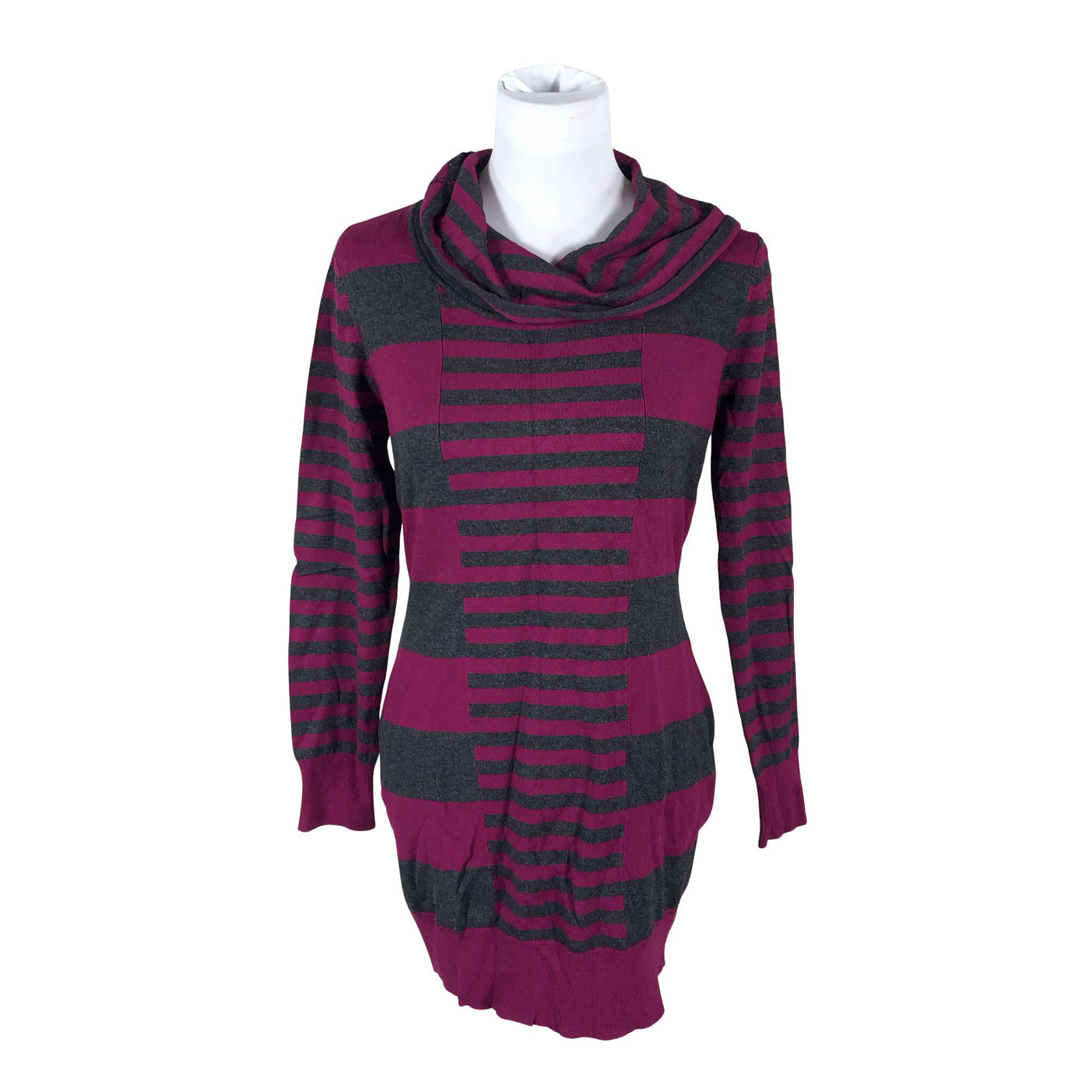 Unisex S.T.I - Knit tunic, size 38 - Wine red (1)