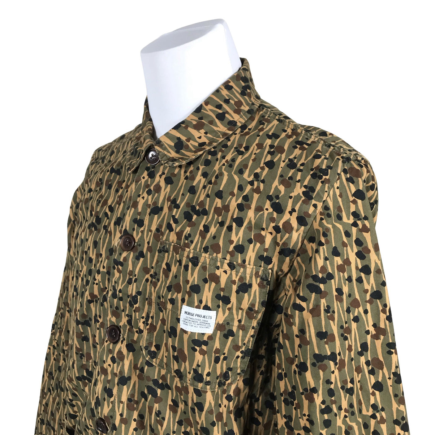 Miesten Norse Projects - Kesätakki, koko L - Ruskea