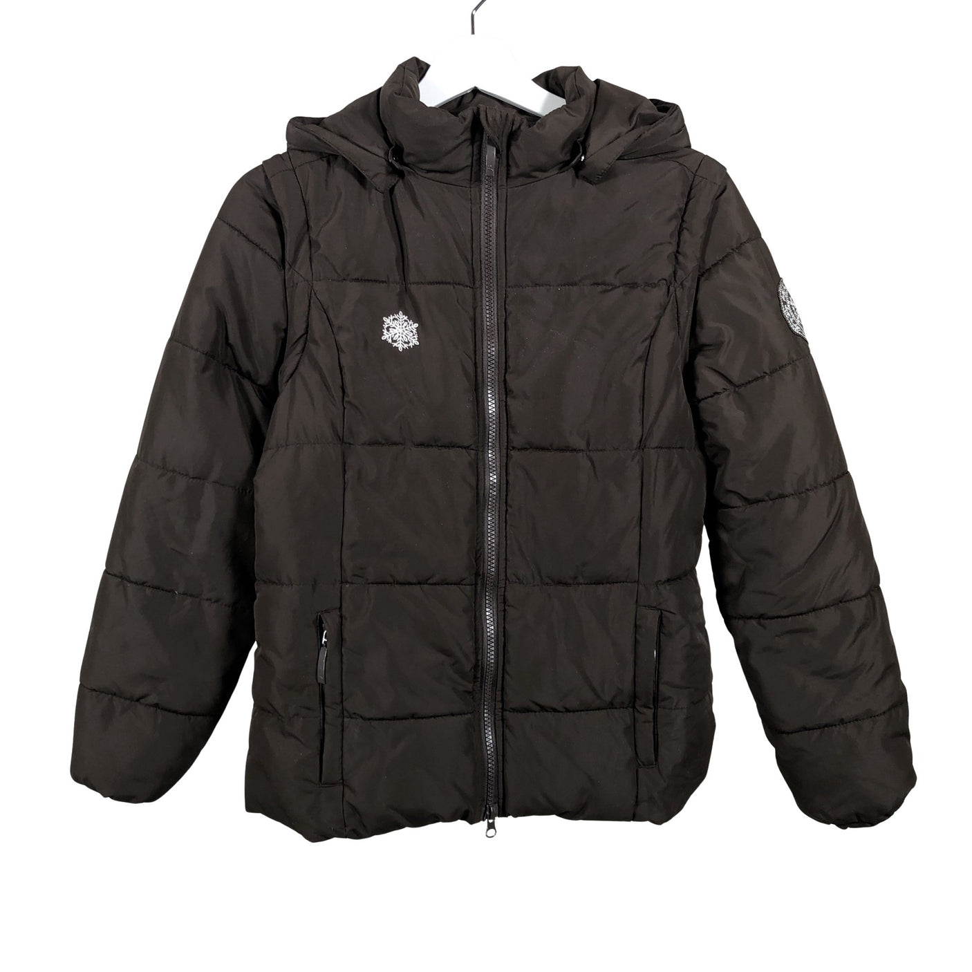 Unisex Horze - Horse riding jacket, size 158 - 164 - Brown (1)