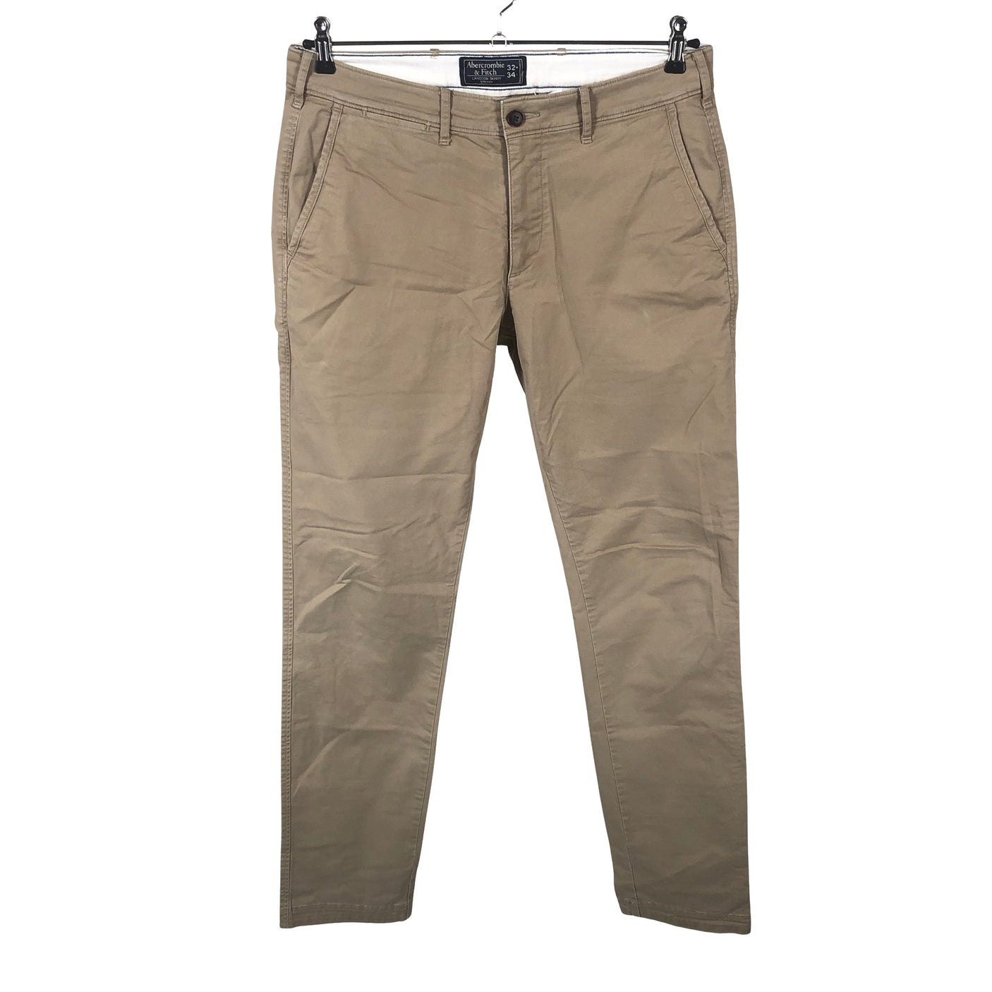 Unisex Abercrombie&Fitch - Chino-püksid, suurus W32 - Beige