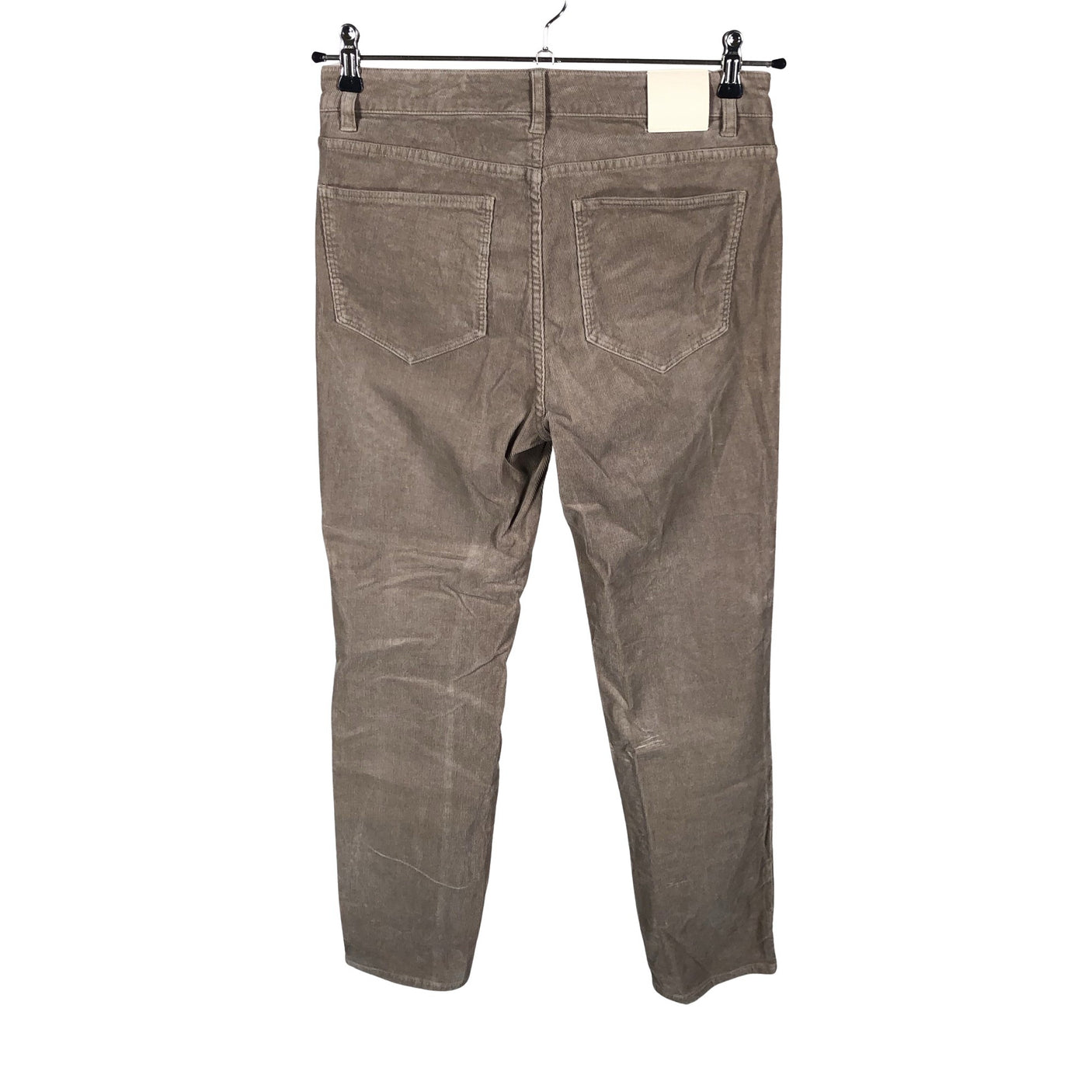 Unisex Massimo Dutti - Velvet pants, size 38 - Brown (2)