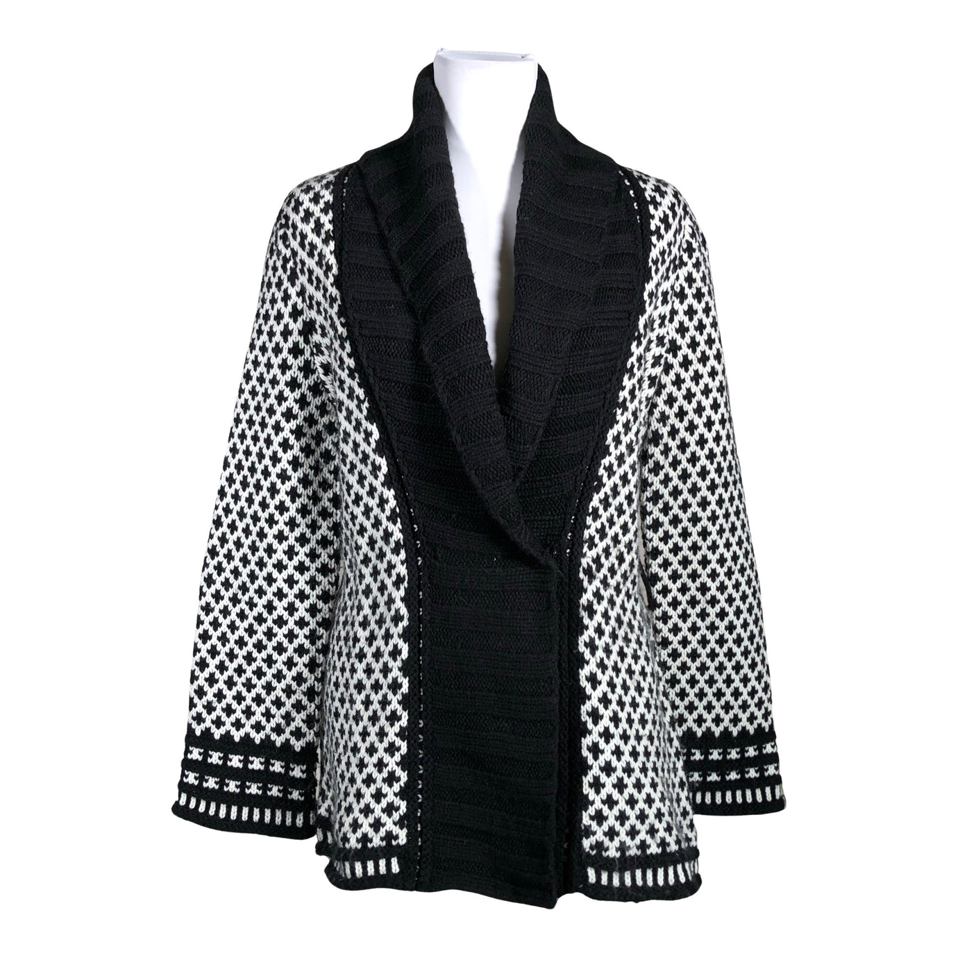 Unisex Cache - Cardigan, size 38 - Black (1)