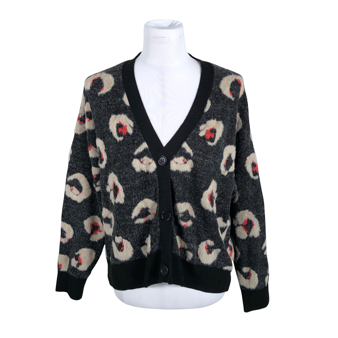 Unisex s.Oliver - Cardigan, size M - Black (1)