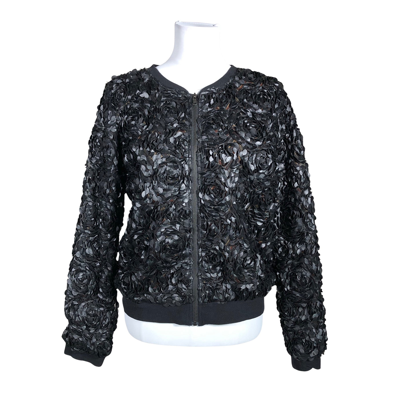 Unisex Cream - Jacket, size 40 - Black