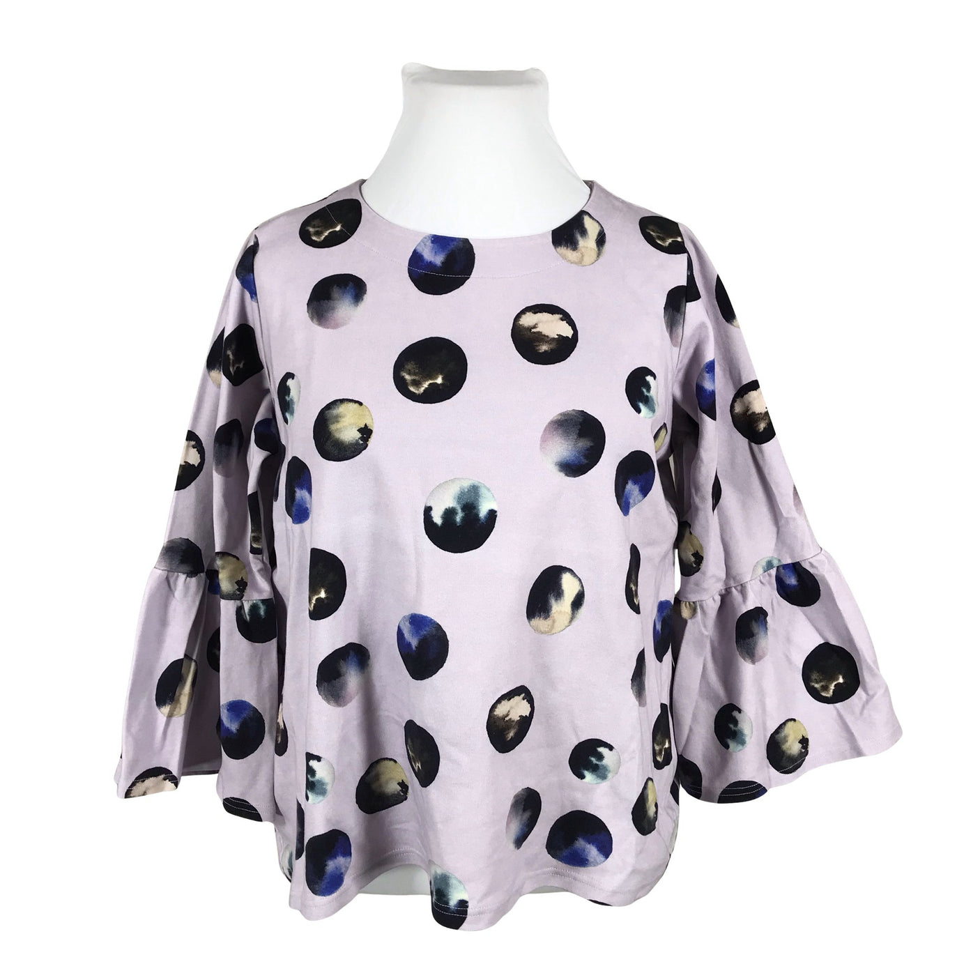 Unisex Aarrelabel - Tricot shirt, size 44 - Violet (1)